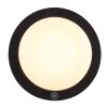 Lasse Plafonnier Luminaires Globo Lighting LED Noir, 1 lumière