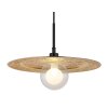 Riga Suspension Luminaires Globo Lighting Noir, 1 lumière