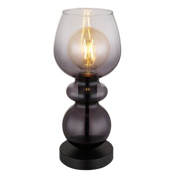 Clarity Lampe à poser Luminaires Globo Lighting Noir, 1 lumière