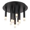 Ryan Plafonnier Luminaires Globo Lighting Noir, 9 lumières