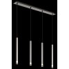 Ryan Suspension Luminaires Globo Lighting Nickel mat, 4 lumières