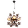 Udo Suspension Luminaires Globo Lighting Noir, 4 lumières