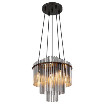 Gorley Suspension Luminaires Globo Lighting Noir, 5 lumières