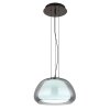 Avila Suspension Luminaires Globo Lighting LED Chrome, Noir, 1 lumière, Télécommandes