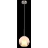Barry Suspension Luminaires Globo Lighting Chrome, Nickel mat, 1 lumière