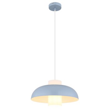 Lowe Suspension Luminaires Globo Lighting Bleu, 1 lumière
