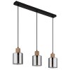 Aleidis Suspension Luminaires Globo Lighting Brun foncé, Noir, 3 lumières