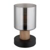Aleidis Lampe à poser Luminaires Globo Lighting Brun foncé, Noir, 1 lumière