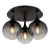 Dalton Plafonnier Luminaires Globo Lighting Noir, 3 lumières
