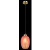 Jessica Suspension Luminaires Globo Lighting Or, 1 lumière
