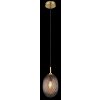 Devin Suspension Luminaires Globo Lighting Or, 1 lumière