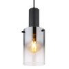 Florentina Suspension Luminaires Globo Lighting Noir, 1 lumière
