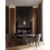 Florentina Suspension Luminaires Globo Lighting Noir, 1 lumière