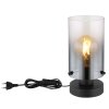 Florentina Lampe à poser Luminaires Globo Lighting Noir, 1 lumière