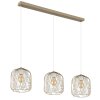 Dichti Suspension Luminaires Globo Lighting Sable, 3 lumières Dichti Suspension Luminaires Globo Lighting Sable, 3 lumières