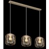 Dichti Suspension Luminaires Globo Lighting Sable, 3 lumières Dichti Suspension Luminaires Globo Lighting Sable, 3 lumières