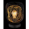 Dichti Lampe à poser Luminaires Globo Lighting Noir, 1 lumière