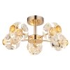 Floriella Plafonnier Luminaires Globo Lighting LED Or, 1 lumière