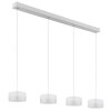 Belinda Suspension Luminaires Globo Lighting LED Blanc, 1 lumière