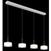 Belinda Suspension Luminaires Globo Lighting LED Blanc, 1 lumière