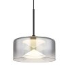 Belinda Suspension Luminaires Globo Lighting LED Noir, 1 lumière