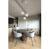 Virina Suspension Luminaires Globo Lighting LED Chrome, 1 lumière
