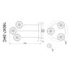 Virina Suspension Luminaires Globo Lighting LED Chrome, 1 lumière