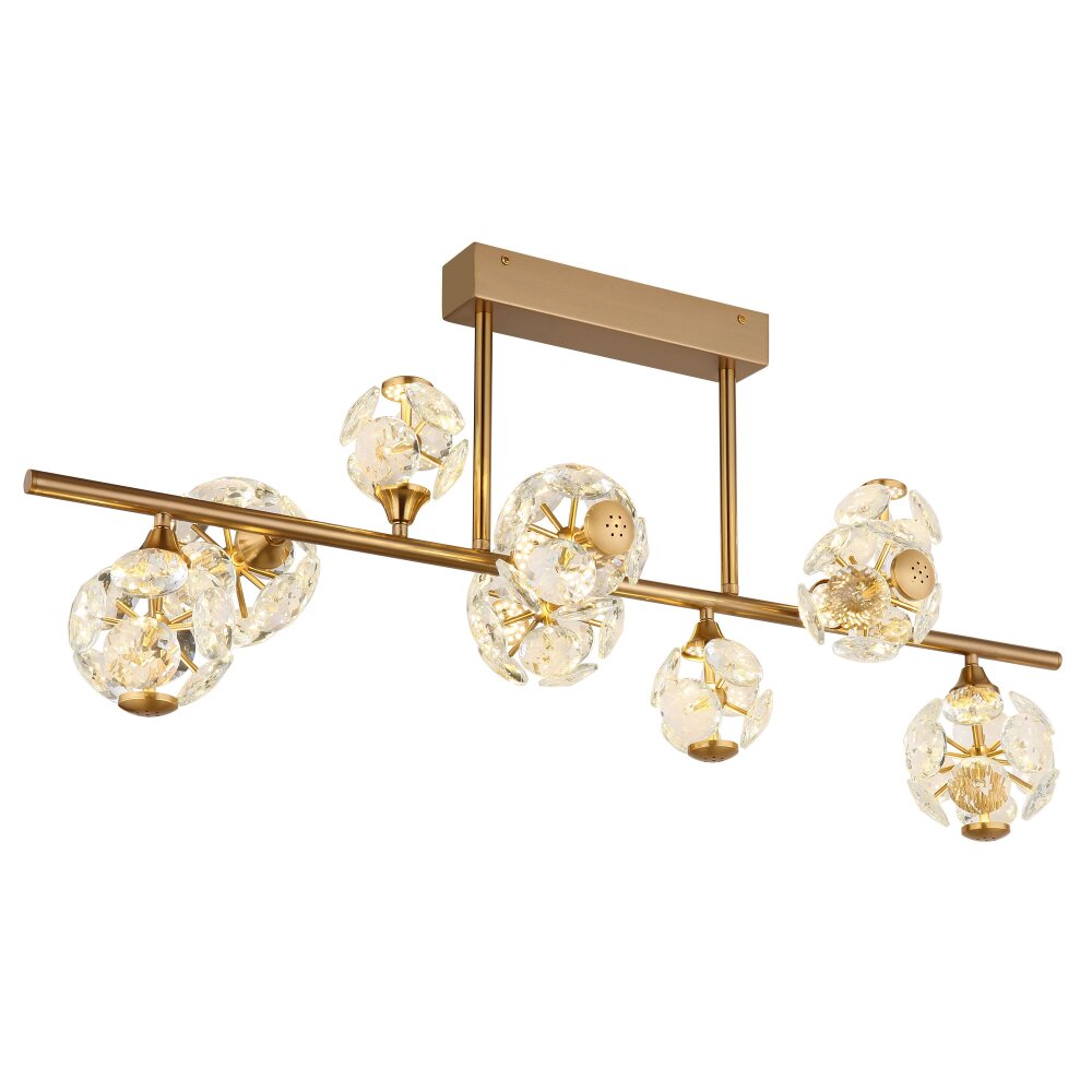 Virina Plafonnier Luminaires Globo Lighting LED Or, 1 lumière main product photo