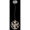 Virina Suspension Luminaires Globo Lighting LED Chrome, 1 lumière