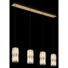 Stefanie Suspension Luminaires Globo Lighting LED Or, Noir, 1 lumière