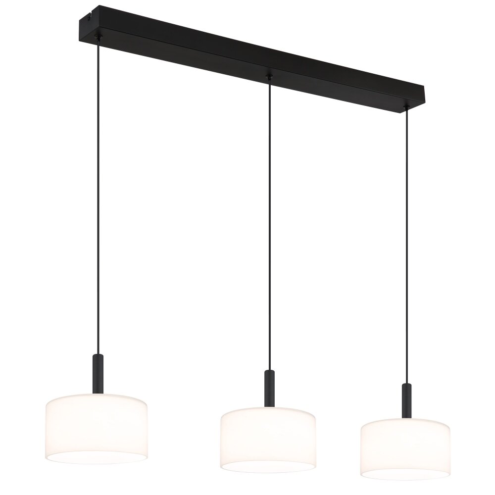 Trenton Suspension Luminaires Globo Lighting LED Noir, 1 lumière main product photo