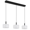 Trenton Suspension Luminaires Globo Lighting LED Noir, 1 lumière