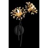 Fiore Applique murale Luminaires Globo Lighting Noir, 2 lumières