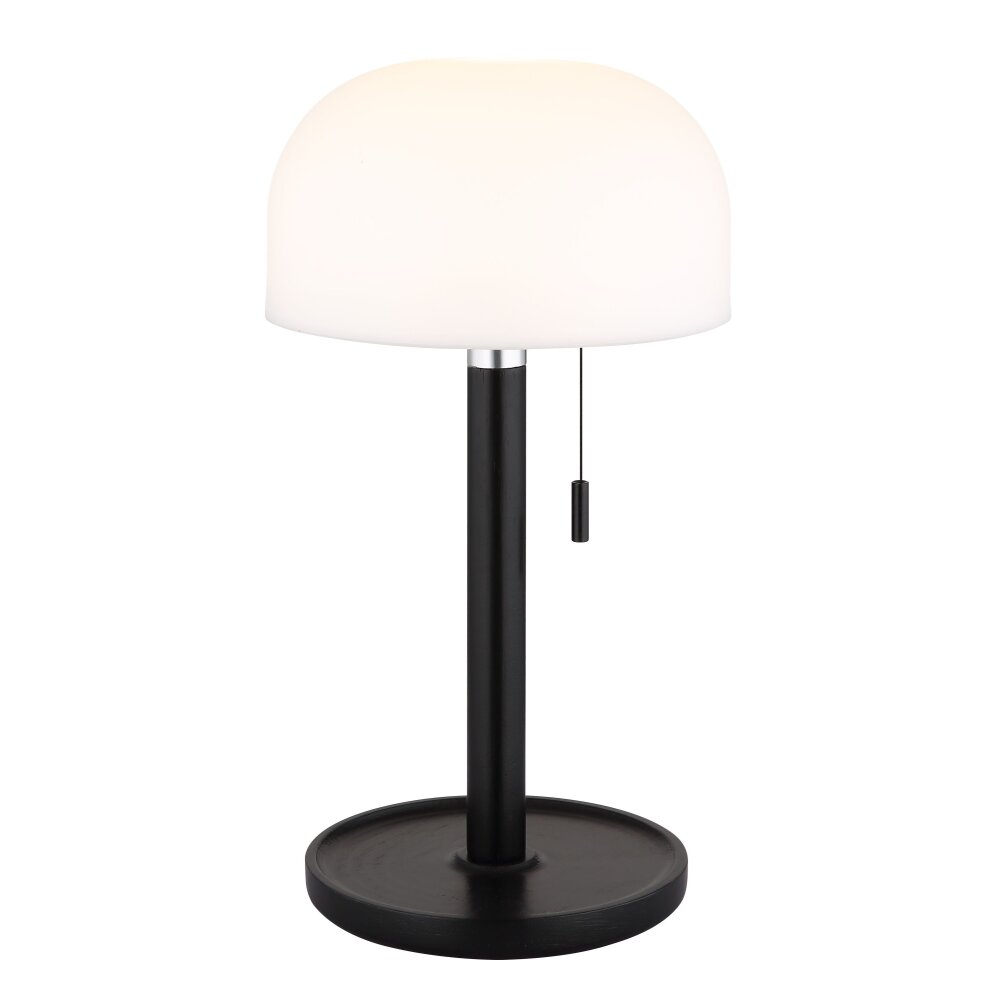 Lampe Champignon Norman Lampe à poser Luminaires Globo Lighting LED Noir, 1 lumière main product photo