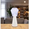 Polimi Lampe à poser Luminaires Globo Lighting LED Blanc, 1 lumière, Changeur de couleurs