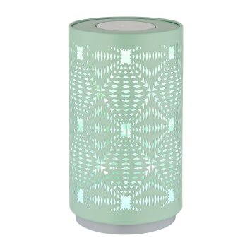 Amiyah Lampe à poser Luminaires Globo Lighting LED Blanc, 1 lumière, Changeur de couleurs