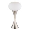 Lula Lampe à poser Luminaires Globo Lighting Nickel mat, 1 lumière