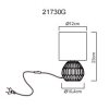 Sylas Lampe à poser Luminaires Globo Lighting Gris, 1 lumière
