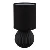 Sylas Lampe à poser Luminaires Globo Lighting Noir, 1 lumière
