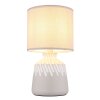 Rela Lampe à poser Luminaires Globo Lighting Gris, 1 lumière
