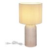 Sofia Lampe à poser Luminaires Globo Lighting Gris, 1 lumière