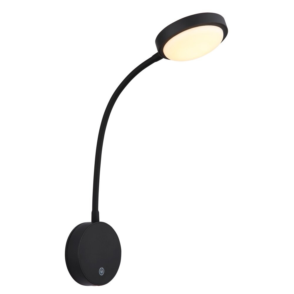 Pegasi Applique murale Luminaires Globo Lighting LED Noir, 1 lumière main product photo