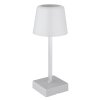Xayden Lampe à poser Luminaires Globo Lighting LED Argenté, 1 lumière