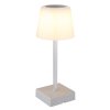 Xayden Lampe à poser Luminaires Globo Lighting LED Argenté, 1 lumière