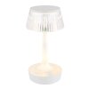 Lucio Lampe à poser Luminaires Globo Lighting LED Blanc, 1 lumière
