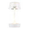 Lucio Lampe à poser Luminaires Globo Lighting LED Blanc, 1 lumière