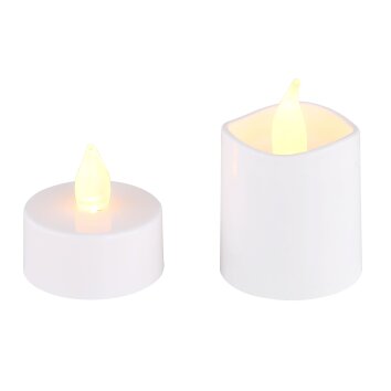 Candly Luminaire déco Luminaires Globo Lighting LED Blanc, 1 lumière