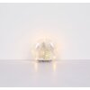 Winteria Luminaire déco Luminaires Globo Lighting LED Argenté, Transparent, Blanc, 12 lumières