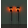 Solarleuchte Lampe solaire Luminaires Globo Lighting LED Noir, 6 lumières