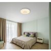 Astania Plafonnier Luminaires Globo Lighting LED Blanc, 1 lumière